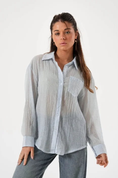 Camisa Importado Simil Seda Brillo_cancun