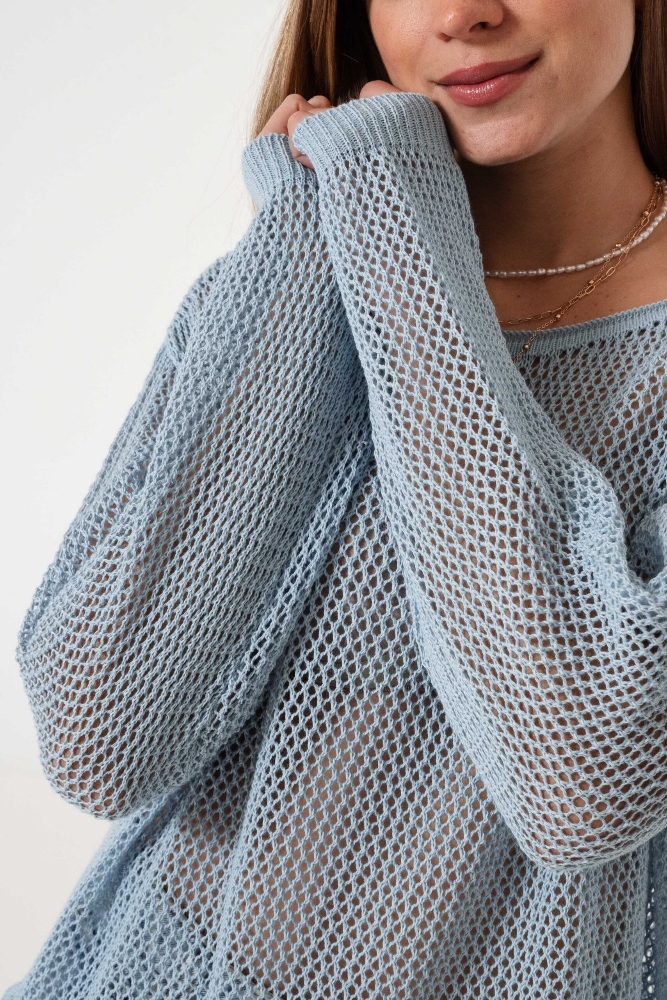 Sweater Algodon Bote Calado_girona - Imagen 3
