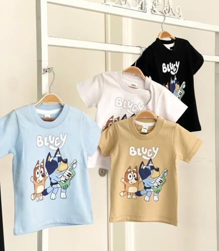 Remera con Estampado Bluey