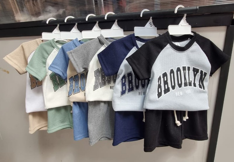 Conjuntos de Bebe Brooklyn 2 al 6 Waffle - Imagen 2