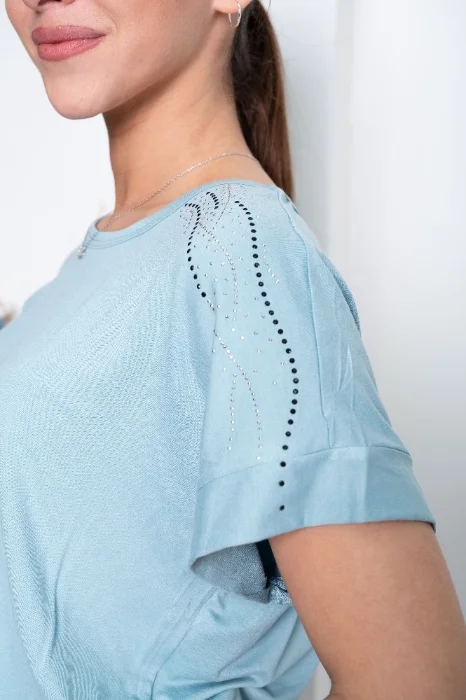 Remera Modal Viscosa ((brillo Combinado))