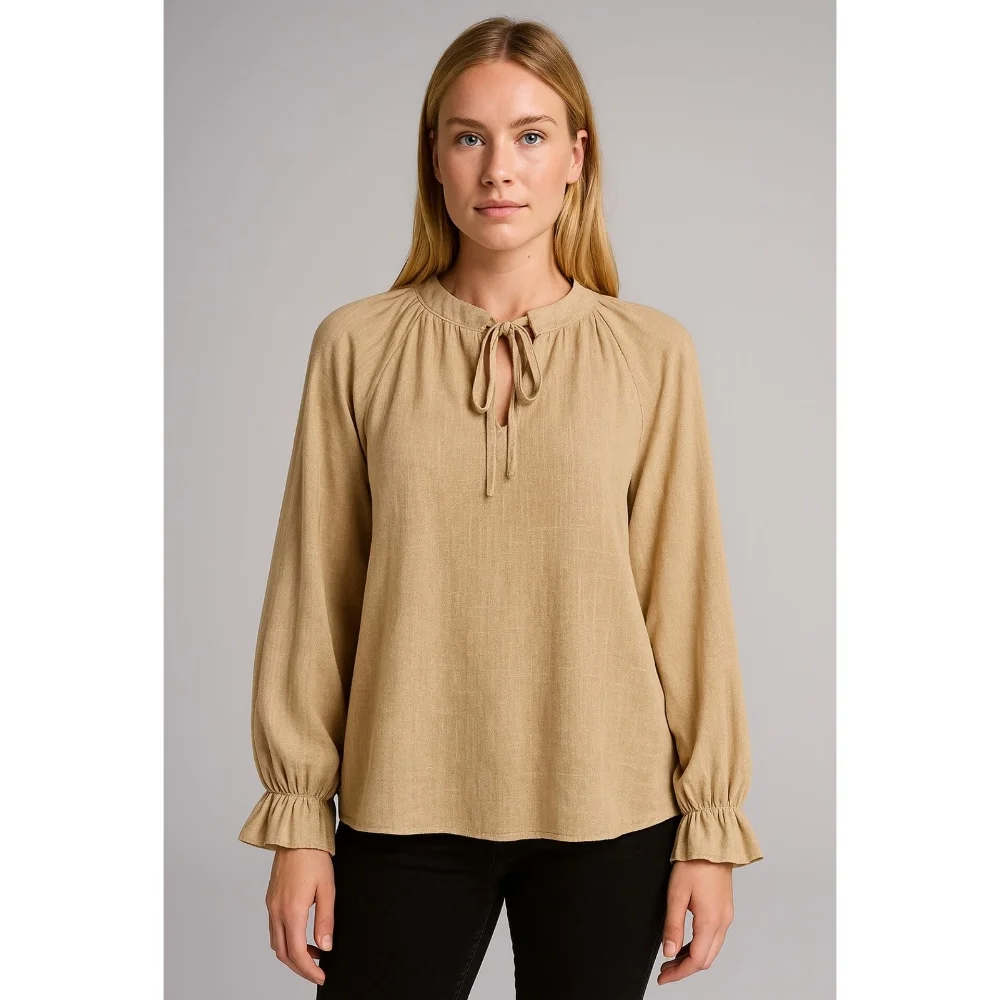 (us4362) Blusa Lino - Imagen 1