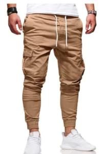 Pantalones Cargo de Gabardina Hombre - Miniatura 1