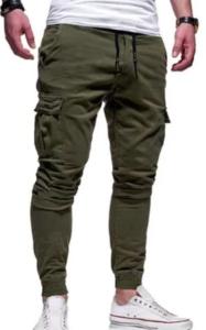 Pantalones Cargo de Gabardina Hombre - Miniatura 2