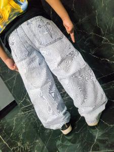 Jeans Bagi Balloon Fit de Niño Art Cross - Miniatura 1