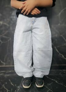 Jeans Bagi Balloon Fit de Niño Art Cross - Miniatura 3