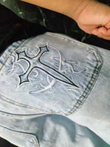 Jeans Bagi Balloon Fit de Niño Art Cross - Miniatura 5