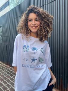 Remera Oversize Estampada