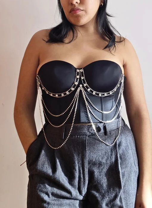 Corset con Piedras