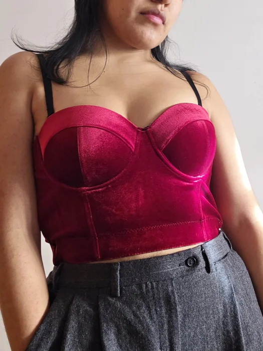 Corset Terciopelo