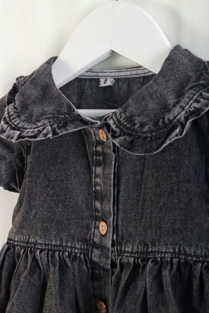 Vestido Negro Jean - Imagen 2