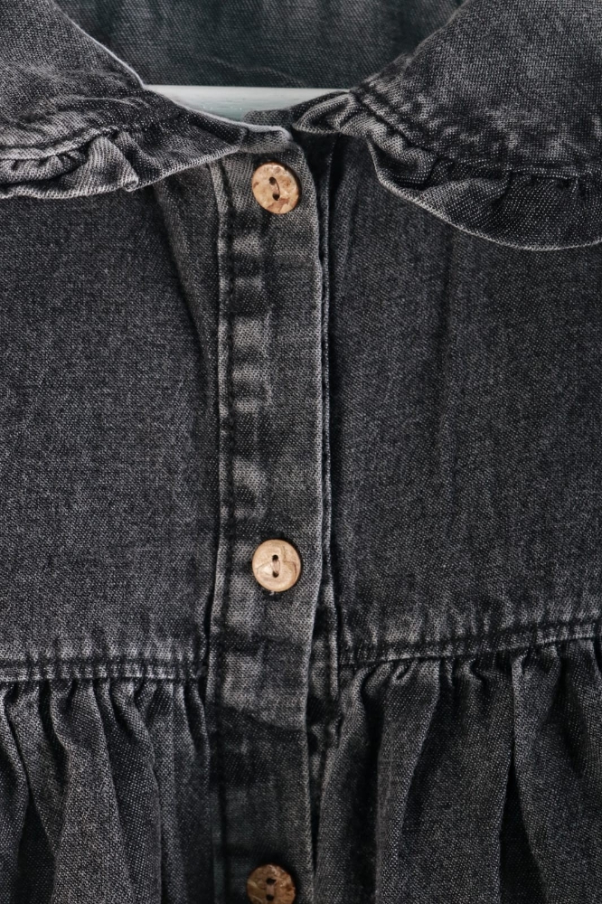 Vestido Negro Jean - Imagen 3