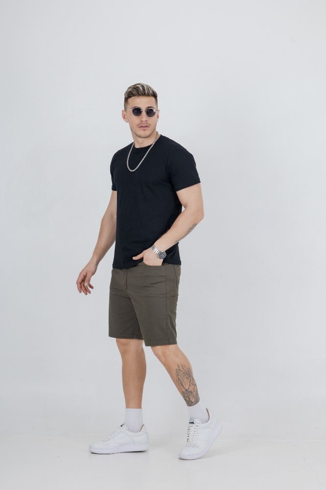 Bermudas de Gabardina Clásico - Imagen 2