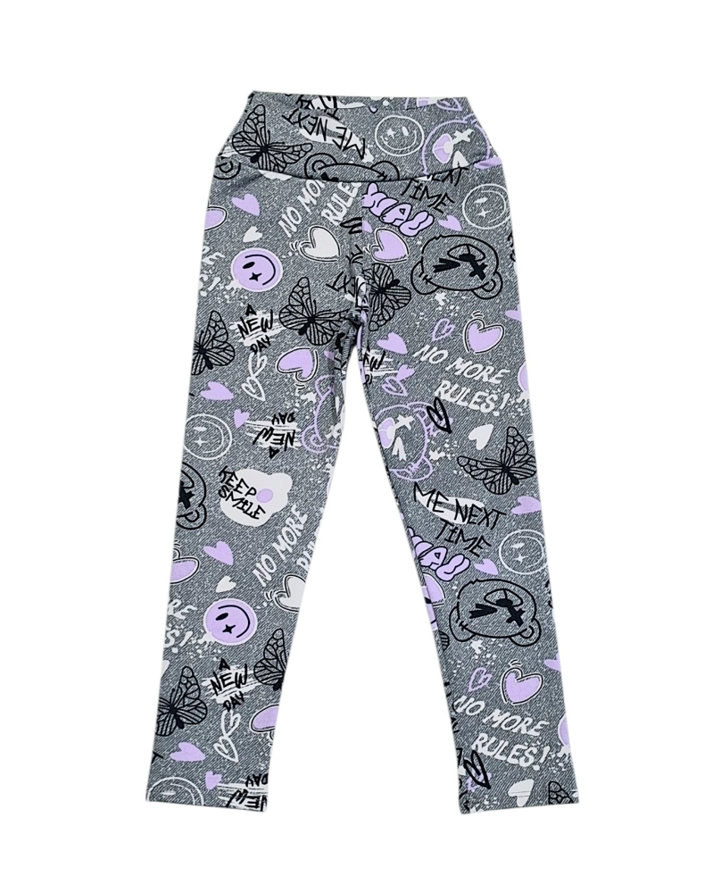 Calza de Retro Estampada Nena - Imagen 3