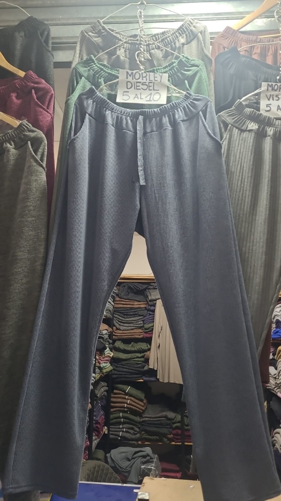 Pantalones Rectos de Morley Diesel con Bolsillo - Imagen 4