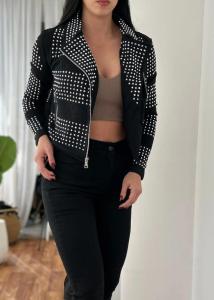 Camperas Strass/ Campera Bomber  Bordado 623