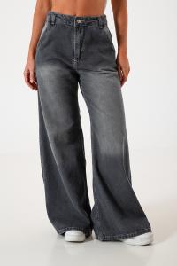1290.11 Super Wide Leg Gris - Miniatura 3
