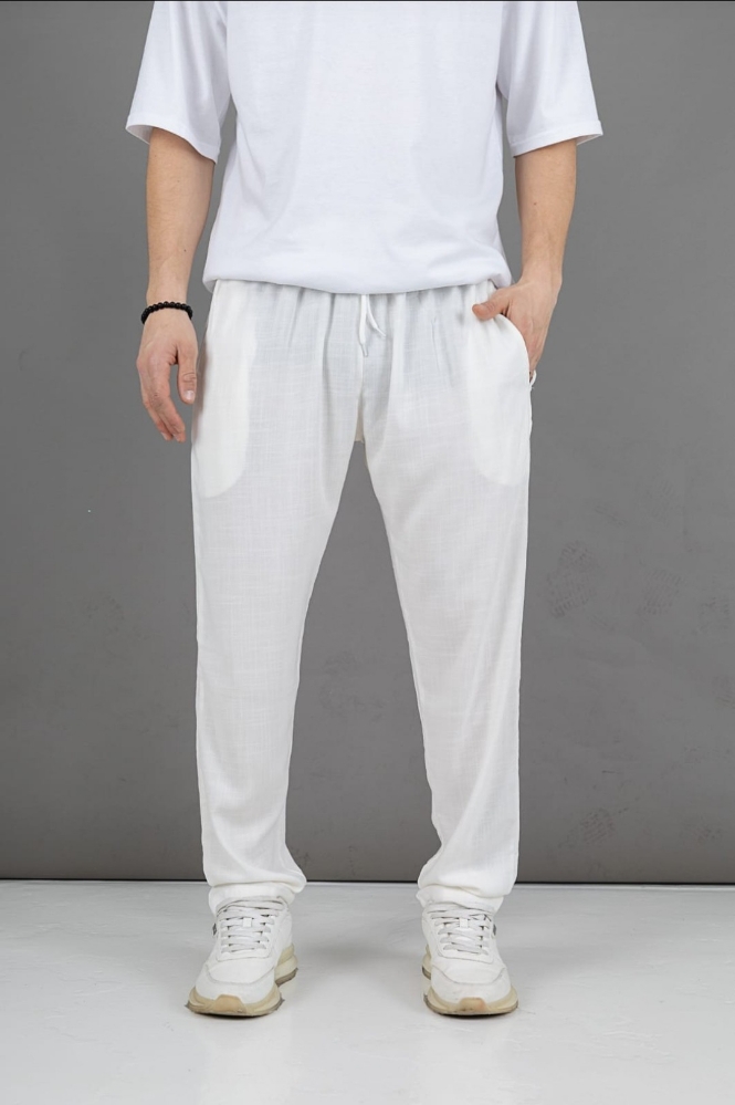 Pantalon de Lino Liquidacion - Imagen 3
