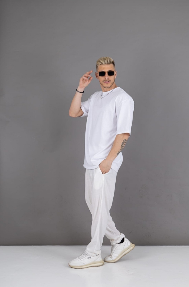 Pantalon de Lino Liquidacion - Imagen 4