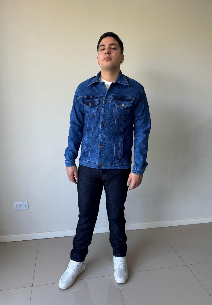 Campera de Jean Elastizado T. Especial - Imagen 4