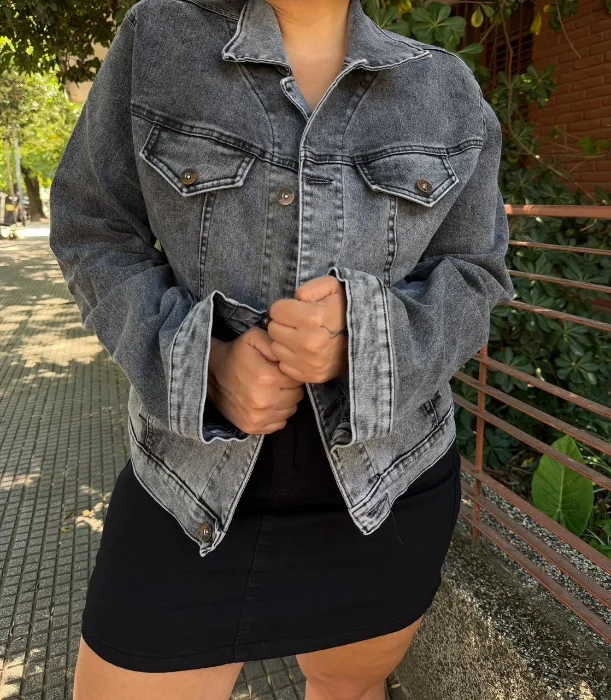 Campera de Jean Elastizado T. Especial