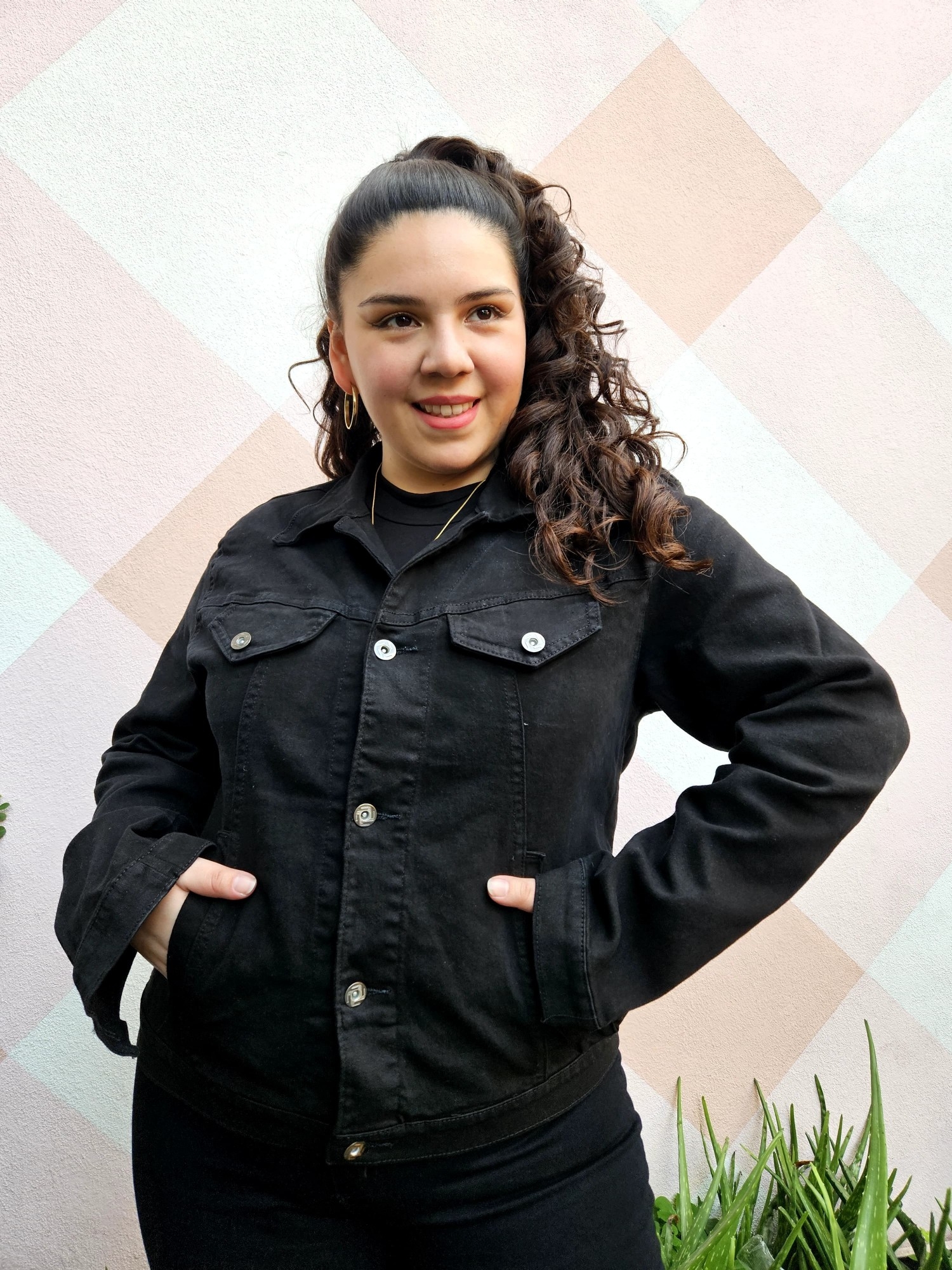 Campera de Jean Elastizado T. Especial - Imagen 4