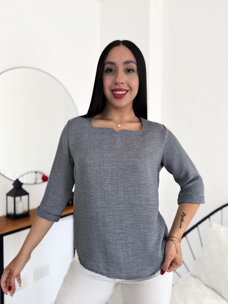 Blusa Escote Princesa - Imagen 2