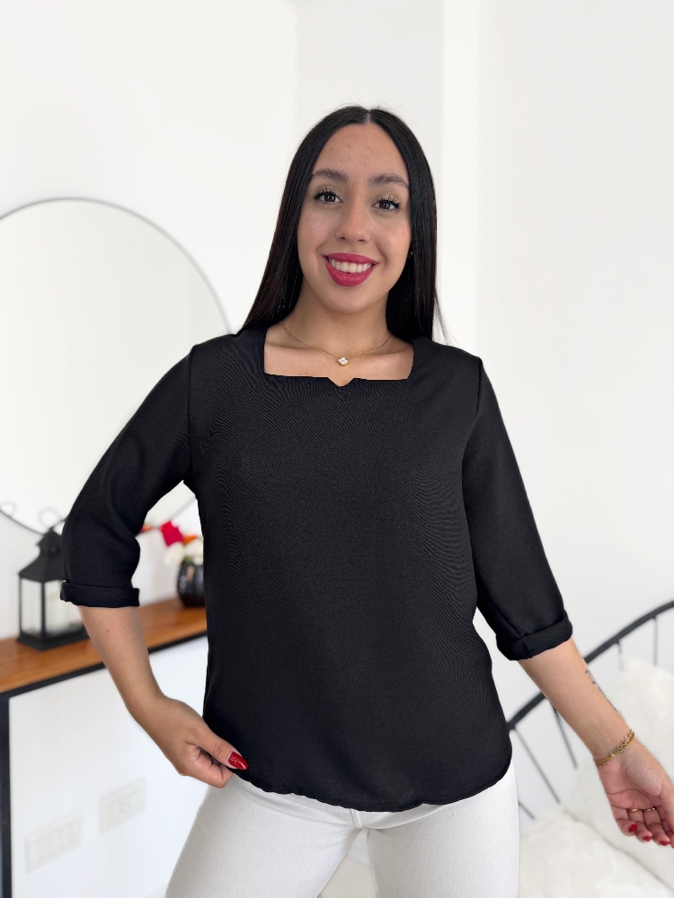 Blusa Escote Princesa - Imagen 4