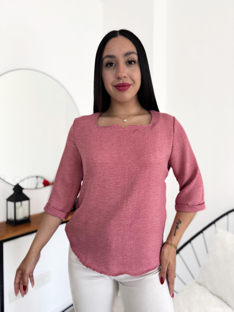 Blusa Escote Princesa - Imagen 5