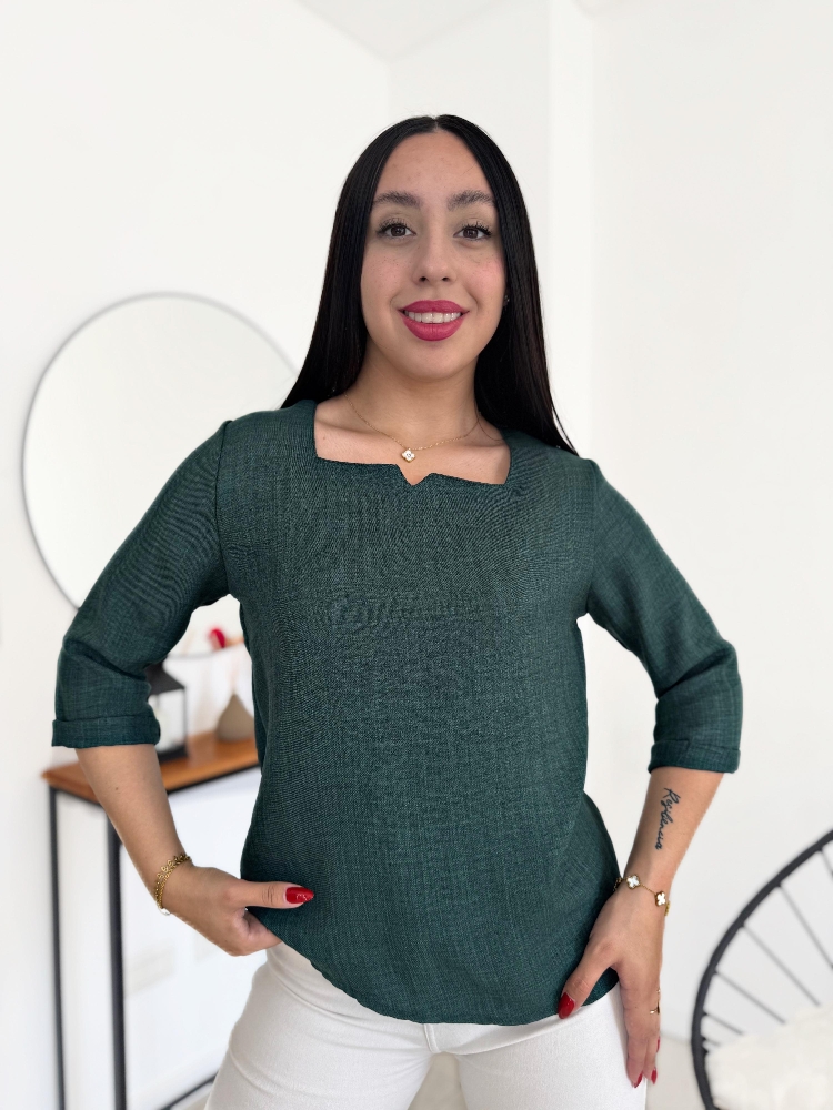 Blusa Escote Princesa - Imagen 6