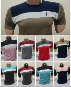 Remeras Polo Combinada
