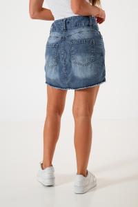4074 Short Pollera Cintura Ancha - Miniatura 4