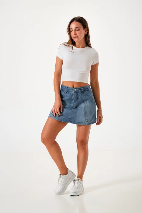 4075 Short Pollera Pocket Urban