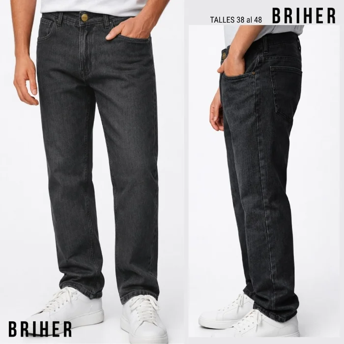 Pantalón Rígido Corte Clásico de Jean