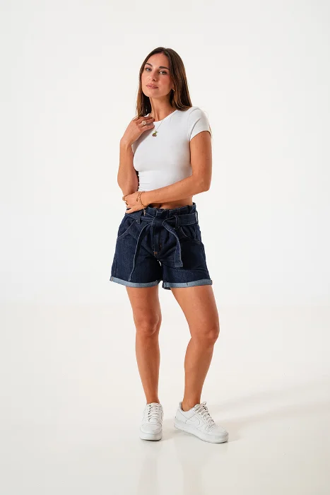 4017 Short Paper Bag con Lazo