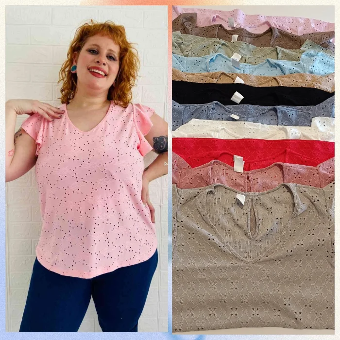 Esp Blusa Broderie