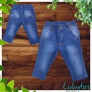 Promo - Pantaloncitos Jeans Elastizado [bebé] / Cancherito
