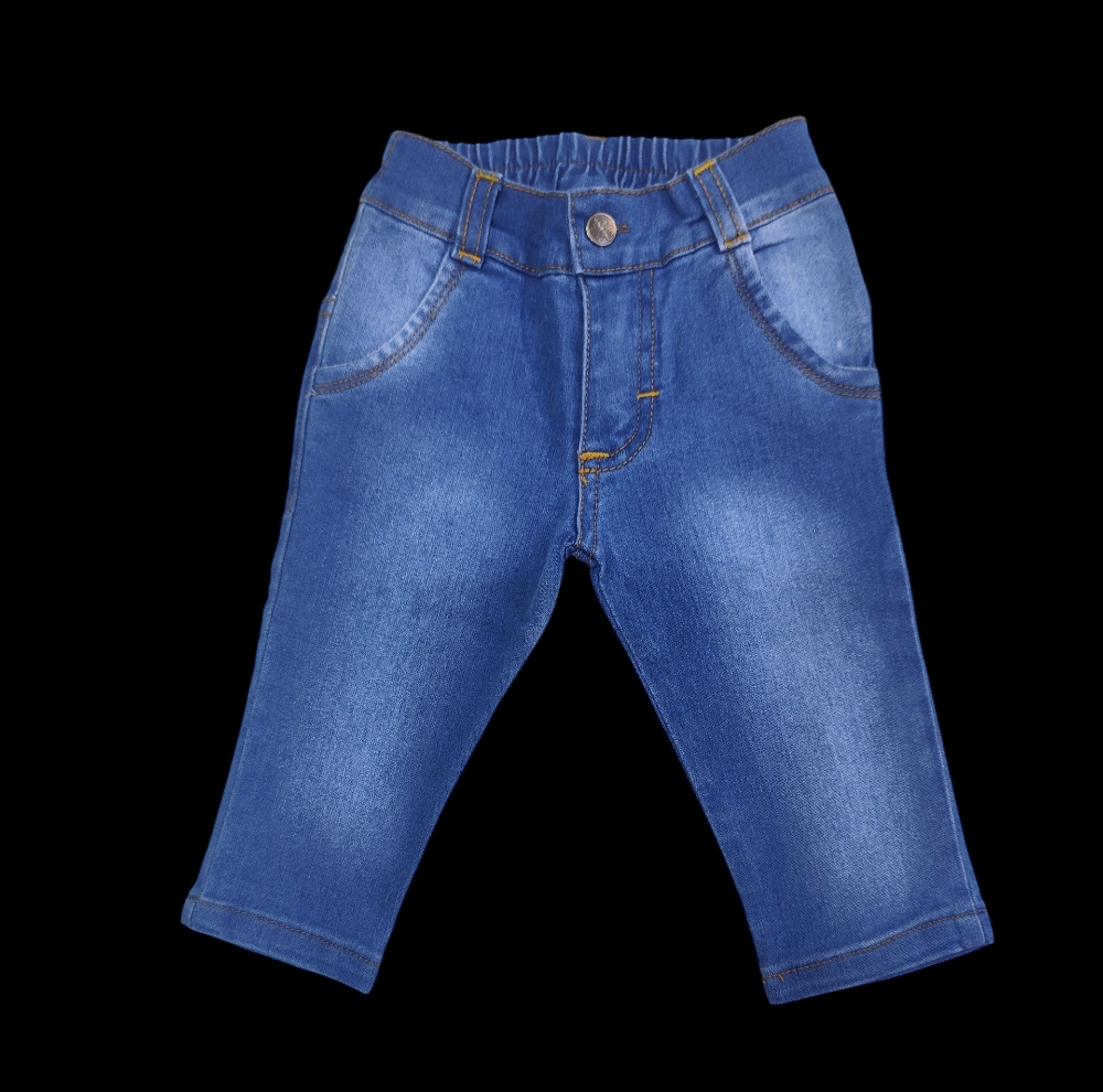 Promo - Pantaloncitos Jeans Elastizado [bebé] / Cancherito - Imagen 2
