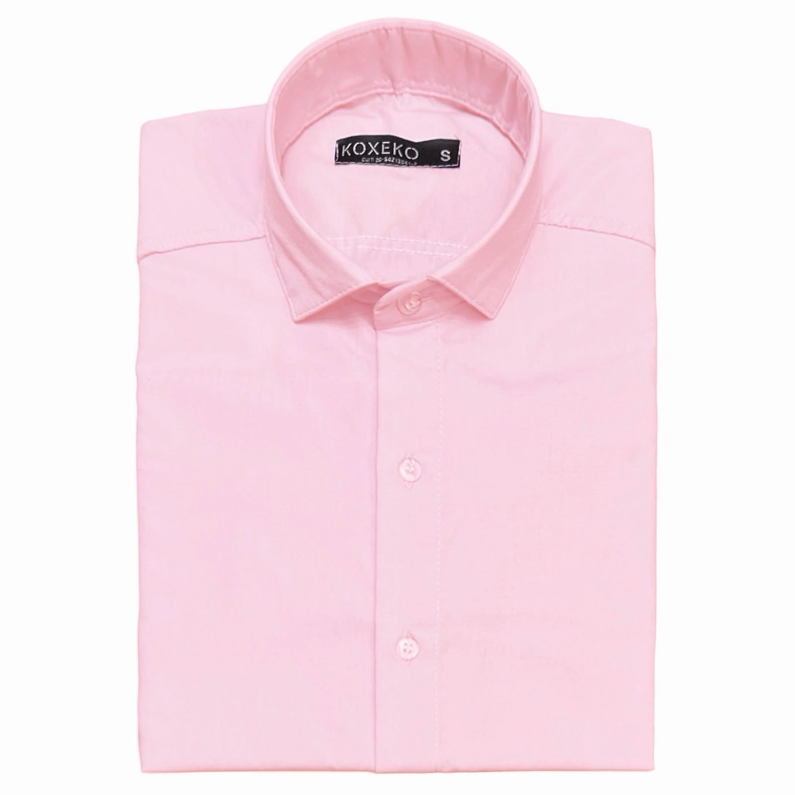 Camisa Liso Rigido Semi Entallada Manga Larga - Imagen 2