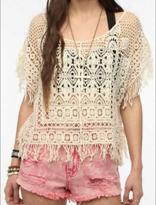 Poncho Calado Importado