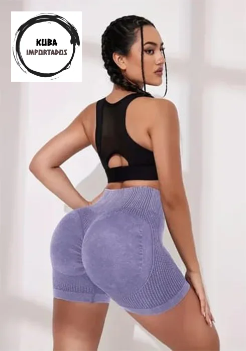 Short Prelavado Vintage de Mujer