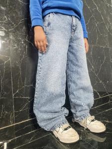 Jeans Bagi Balloon Fit de Niño Art Air Cross - Miniatura 3