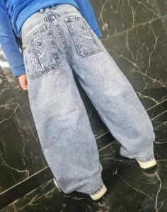 Jeans Bagi Balloon Fit de Niño Art Air Cross - Miniatura 1