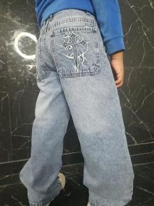 Jeans Bagi Balloon Fit de Niño Art Air Cross - Miniatura 6