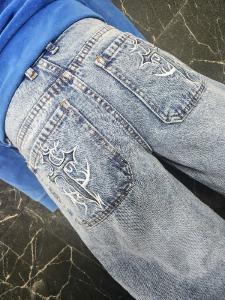 Jeans Bagi Balloon Fit de Niño Art Air Cross - Miniatura 7