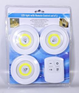 Set Placar por 3 de Luz Cob 3aaa C/ Control Cob 13 - Miniatura 1