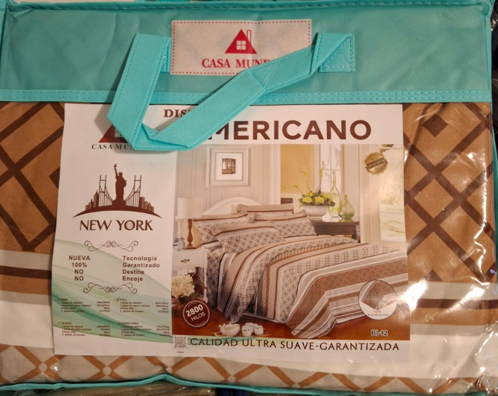 Sábanas Americano Casa Mundo - Imagen 3