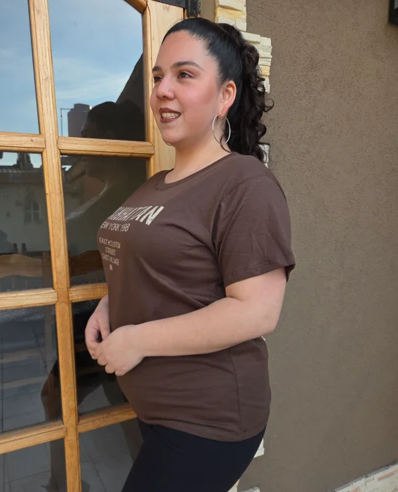 Remera de Algodón Peinado