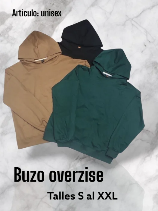 Buzos Oversize Rústico