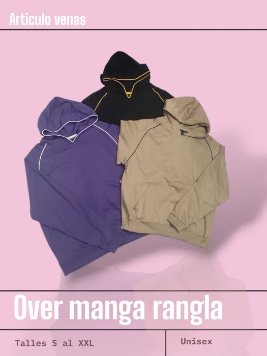 Buzo Manga Rangla Oversize